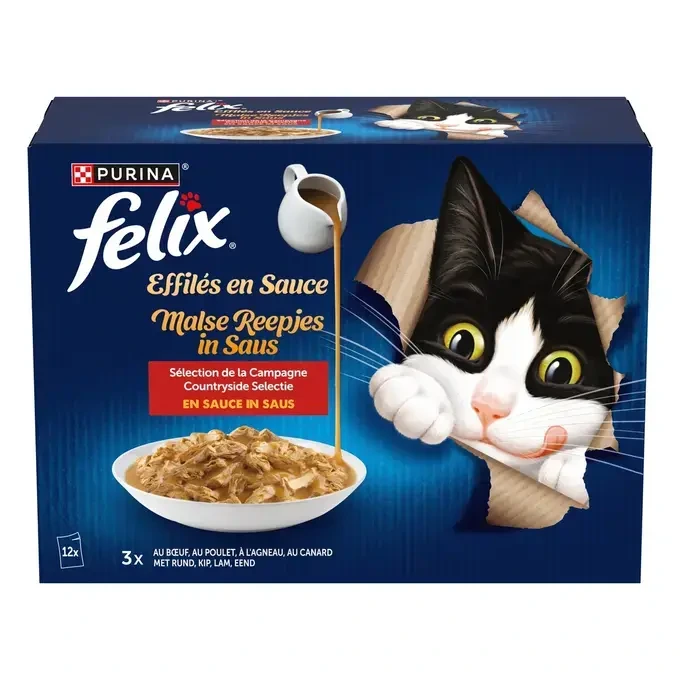 Purina Felix Tendres Effilés Sélection Campagne 12x85g — image 1