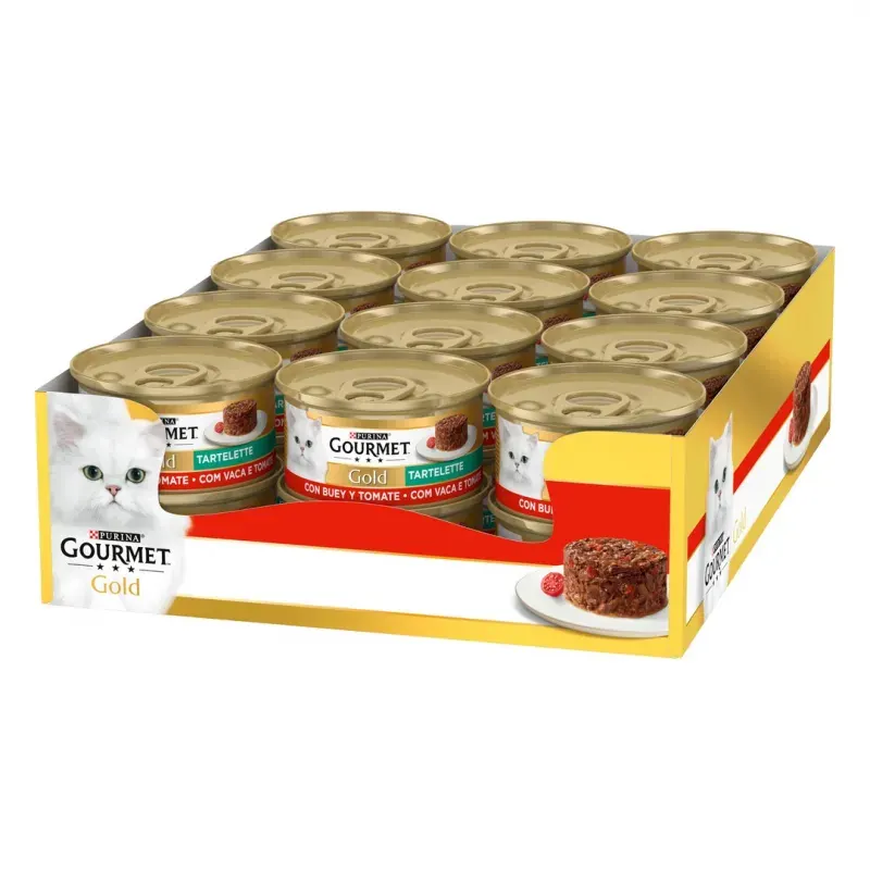 Purina Gourmet Gold Tartallette Poulet et Carotte 85gr miniature 3