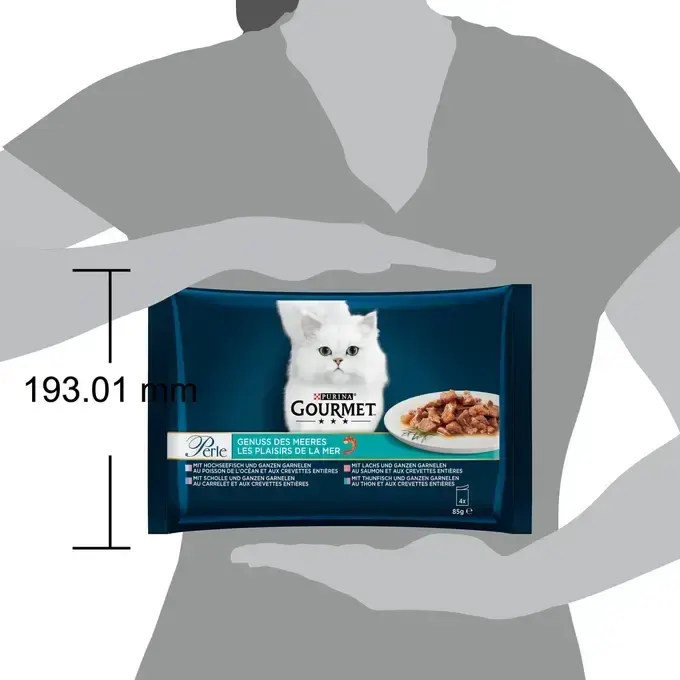 Purina Gourmet Perle Les Plaisirs de la Mer 4×85 g​ miniature 2