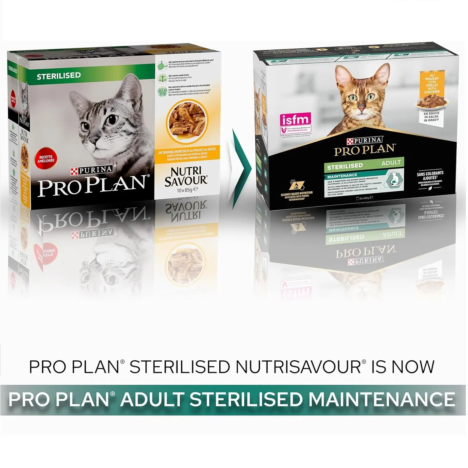 Purina Pro Plan Nutrisavour Sterilised Poulet 85 g miniature 2