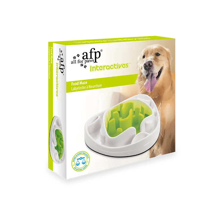 Ralentisseur Antiglouton Croquettes ou Pâtée Par All For Paws miniature 4