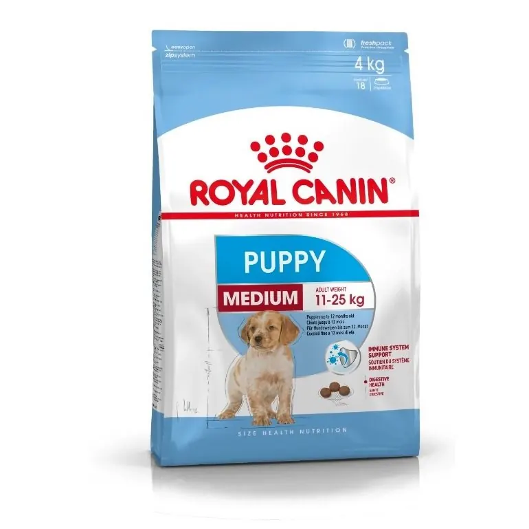 Royal Canin Medium Puppy 15 Kg  avec Bac à croquettes gratuit miniature 5