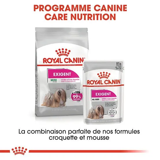 Royal Canin Mini Exigent 3kg +Pochon 85g Gratuit miniature 5