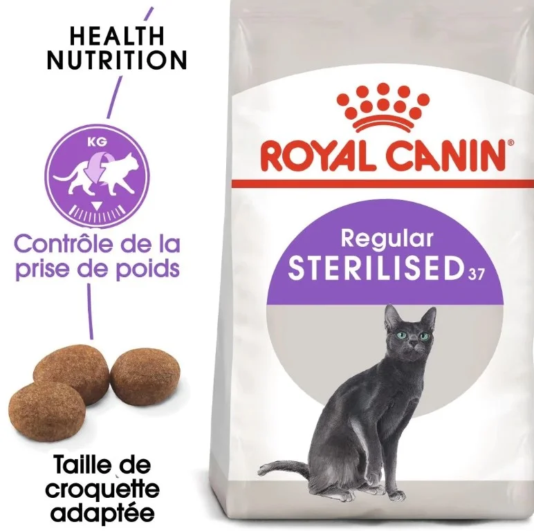 Royal Canin Sterilised 37 - Pour Chat Stérilisé