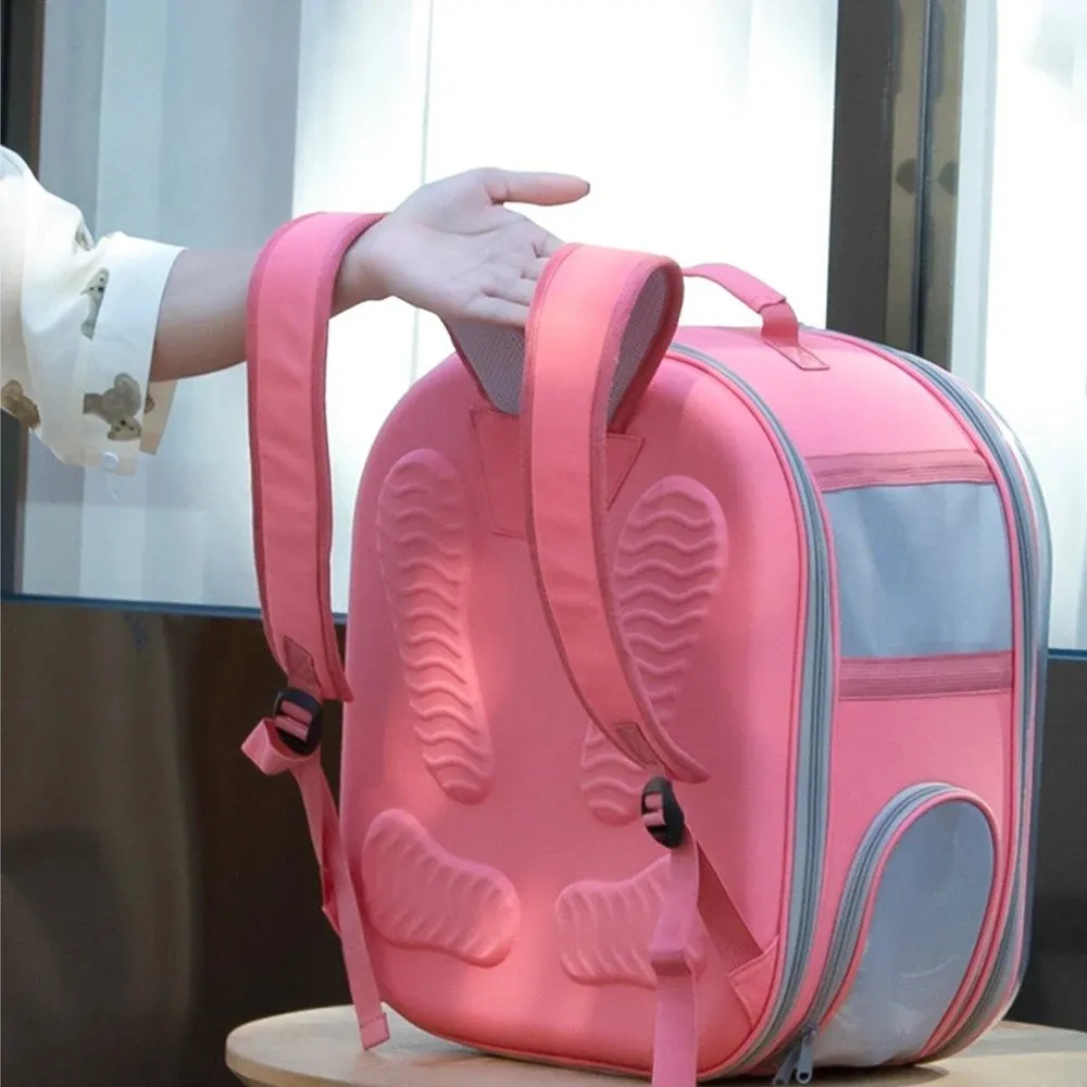 Sac de Transpost Transparent Carré Chat et petit Chien 40x28x28cm miniature 5