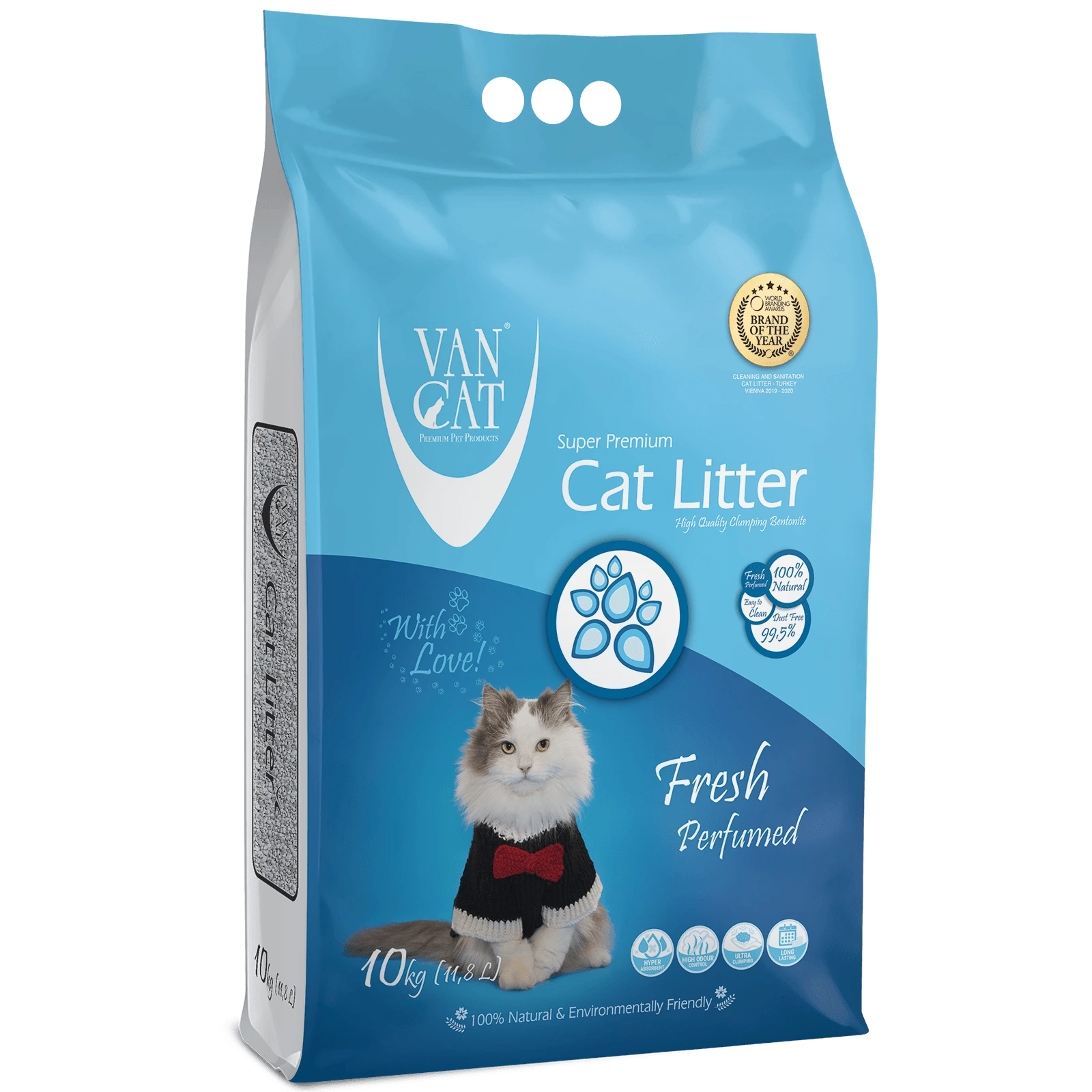  VanCat Litière agglomérante Fresh 10 Kg
